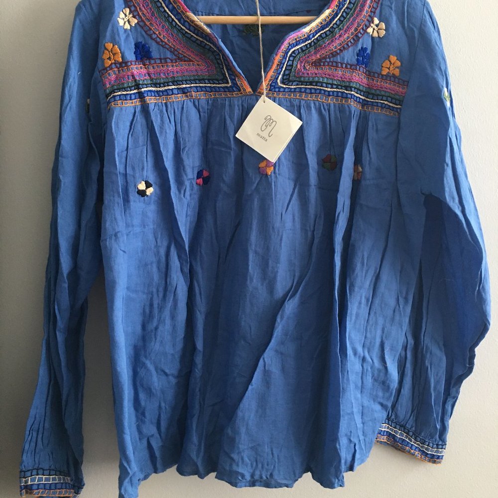 Matta New York 100% cotton blouse